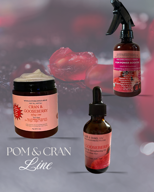 Cranberry & Gooseberry Styling Cremè Hair growth & repair leave in styling product