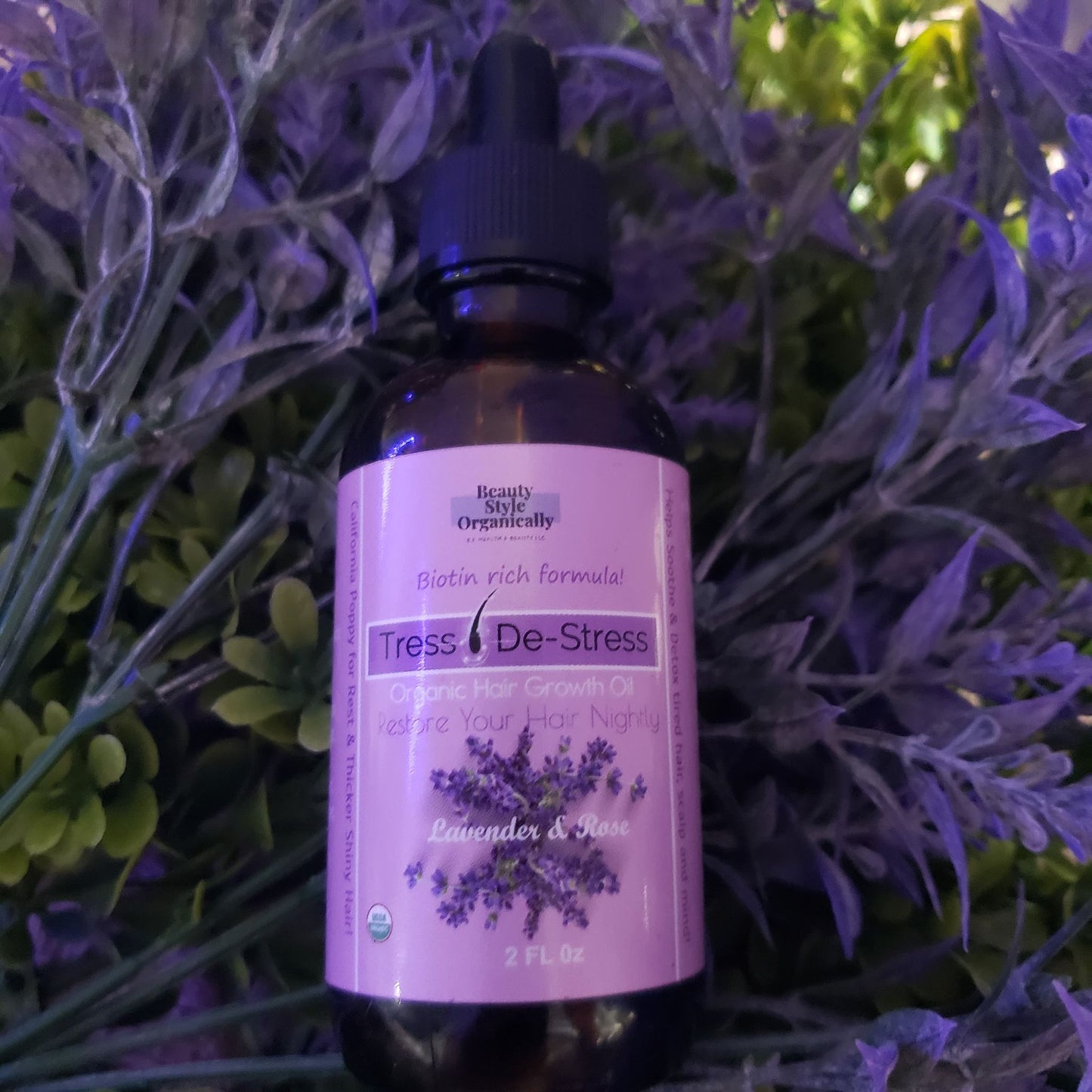 Tress De-Stress 8 Oz Lavender Hair, body and linen Spray