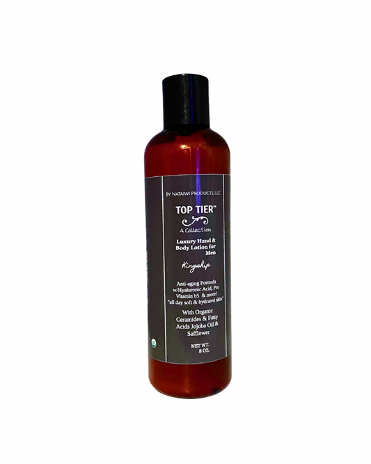 Top Tier Hand and Body Lotion For Men (Fragrance Kingship) 8oz
