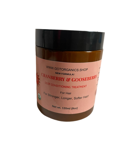 Deep conditioner hair treatment for growth and strength Cranberry & Gooseberry Deep Conditioning Treatment