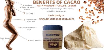 'Cacao Wow' 8 oz (Your miracle in a jar)