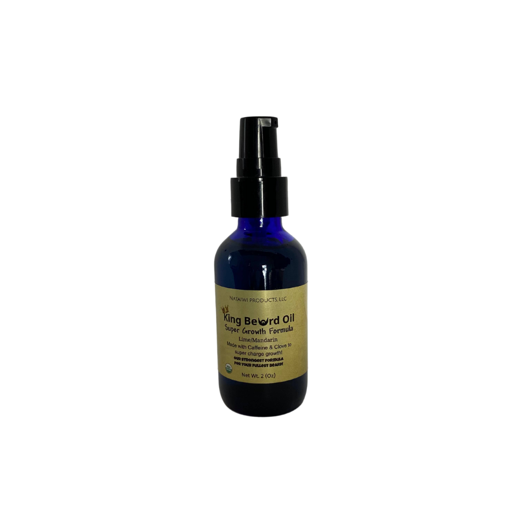 King Beard Oil Super Growth Formula - 2 Oz Pump