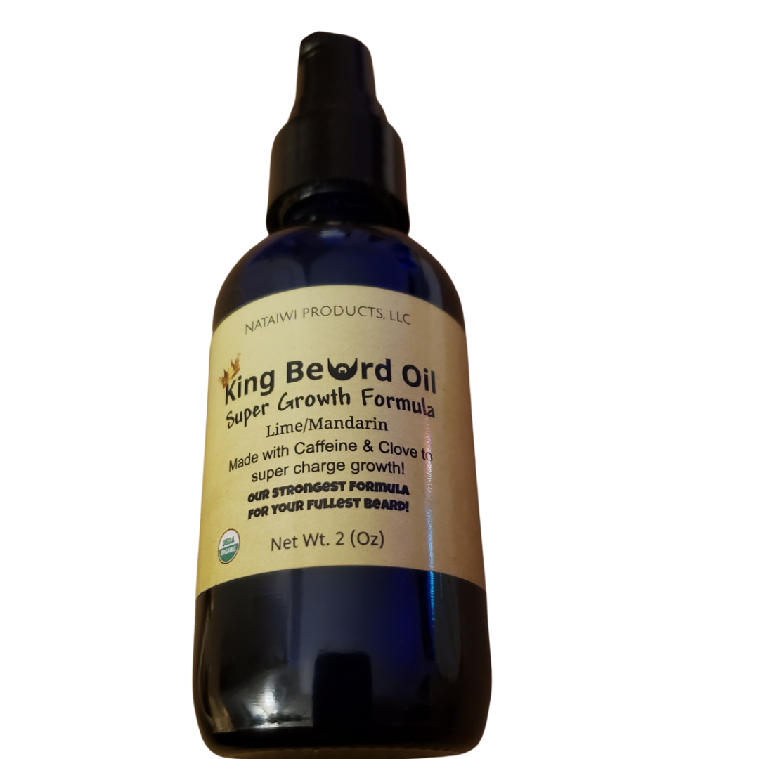 King Beard Oil Super Growth Formula - 2 Oz Pump