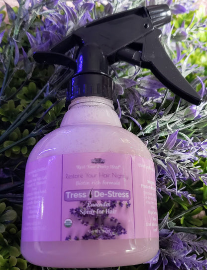 Tress De-Stress 8 Oz Lavender Hair, body and linen Spray