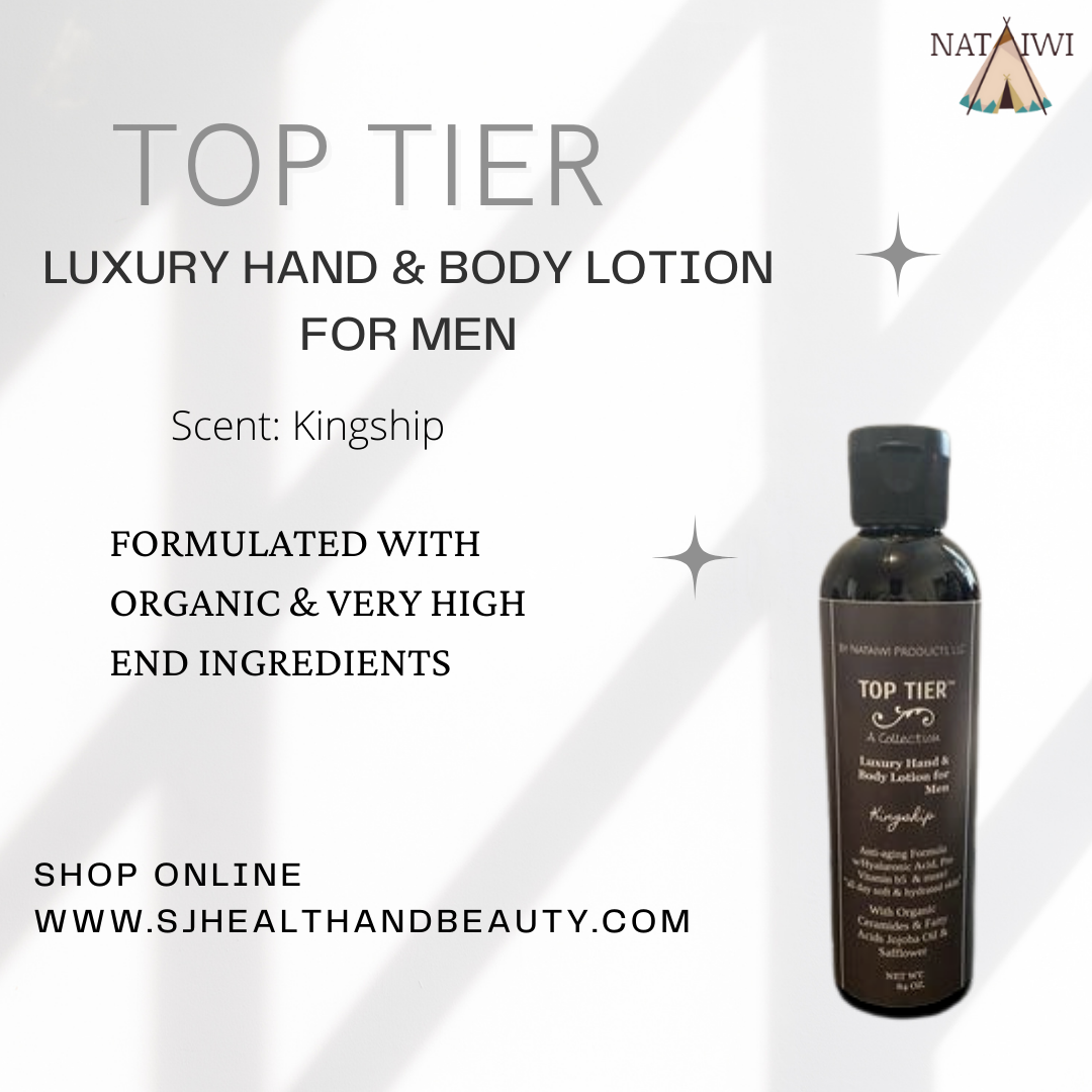 Top Tier Hand and Body Lotion For Men (Fragrance Kingship)