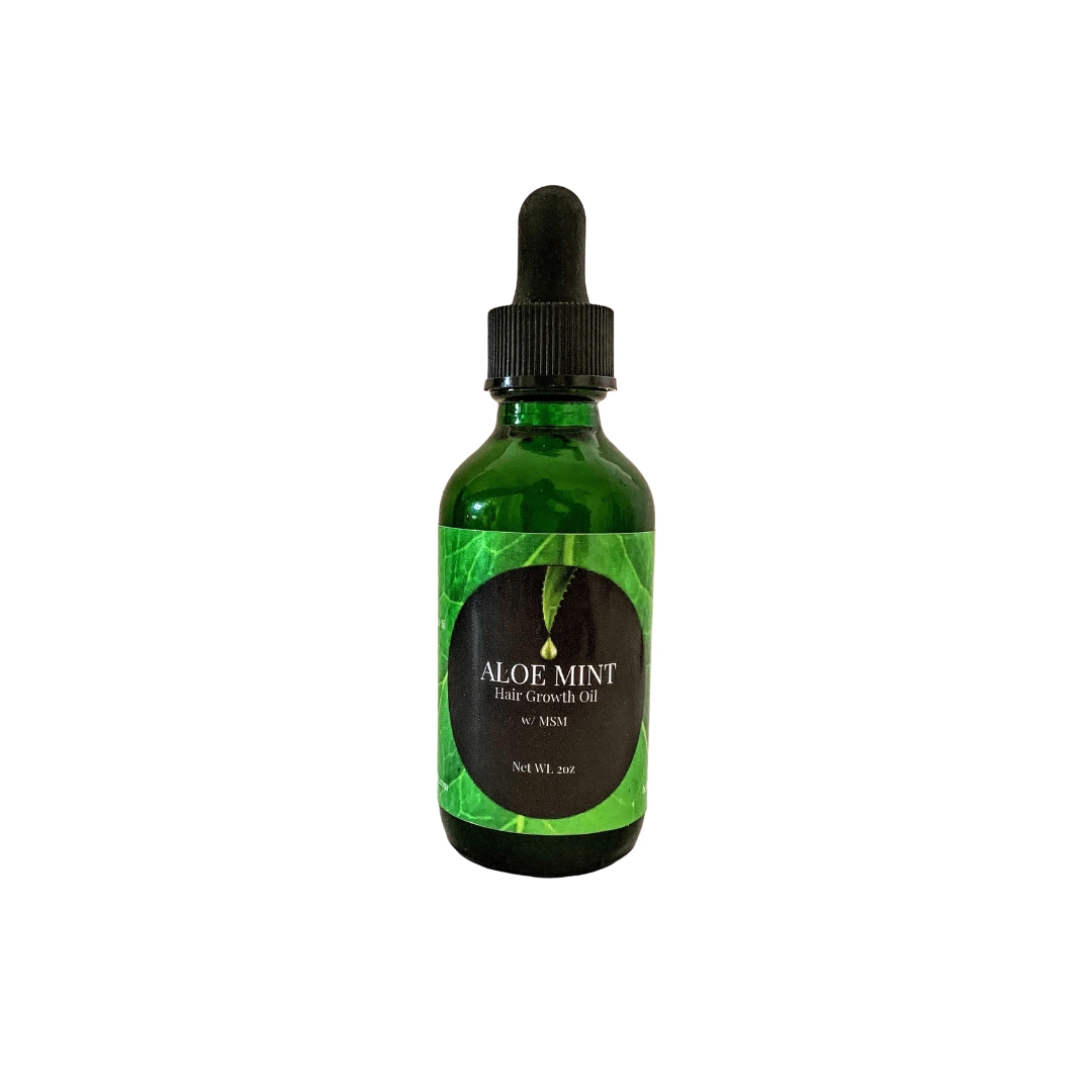 Aloe Mint Hair Growth Oil w/ MSM