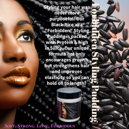 4c Leave-In Protein "Black Rice Hair Styling Pudding"
